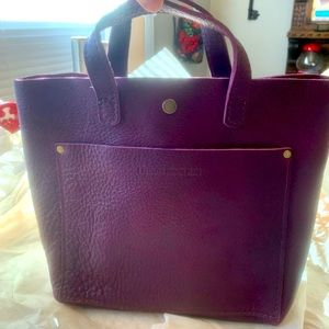 Portland Leather Goods Mini Crossbody Tote